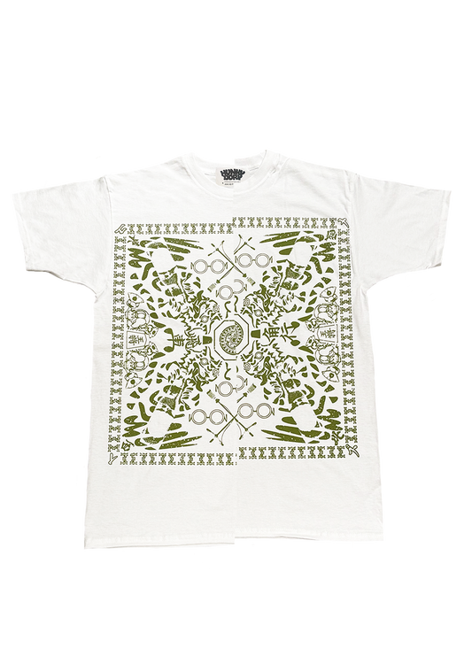 【YUMEIZU (NIIYAMA/SAYAKA) 】x HUNKY-DORY Docking Tshirts (MATCHA)