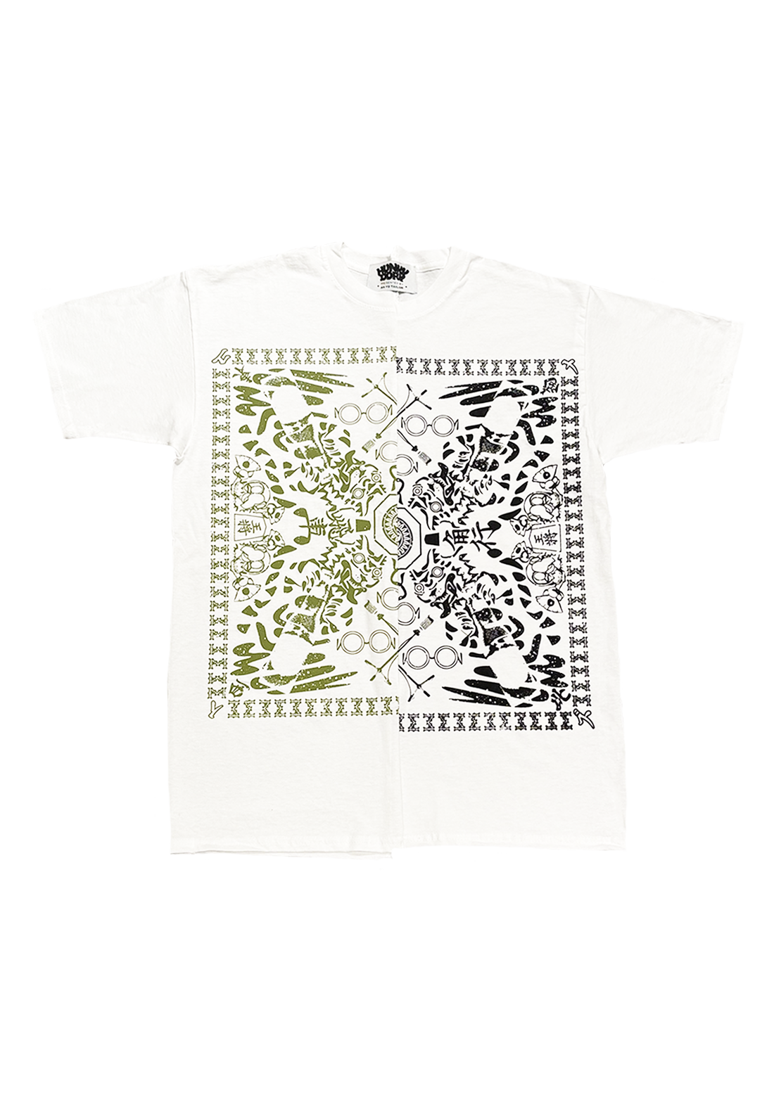 【YUMEIZU (NIIYAMA/SAYAKA) 】x HUNKY-DORY Docking Tshirts (MC/BK)