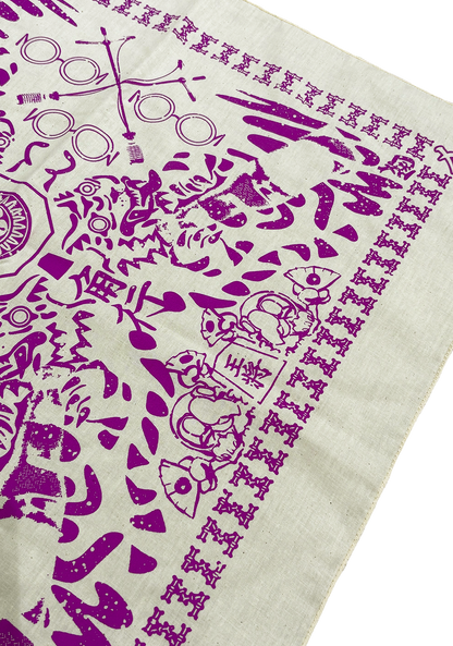 【YUMEIZU (NIIYAMA/SAYAKA) 】x HUNKY-DORY Bandanna (Purple)