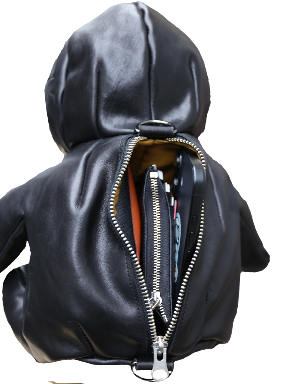 HUNKY-DORY Real Leather Toy Bag