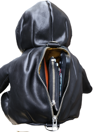 HUNKY-DORY Real Leather Toy Bag