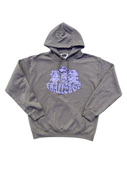 【TATSUYA OIWA x HUNKY-DORY】collaboration graphic hoodie(CGY/BPUR)
