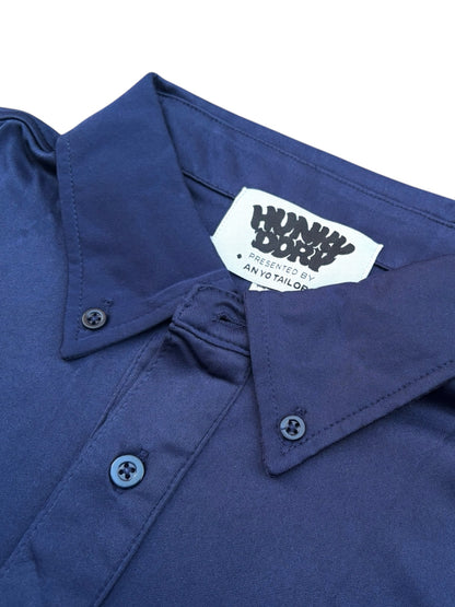 【NATSUKA HORI x HUNKY-DORY】graphic polo Tshirts (NVY)