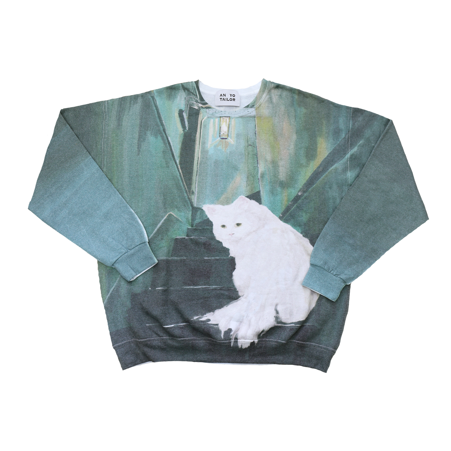 AN YO PARLOR  Full graphic Sweat 《CAT WALK》