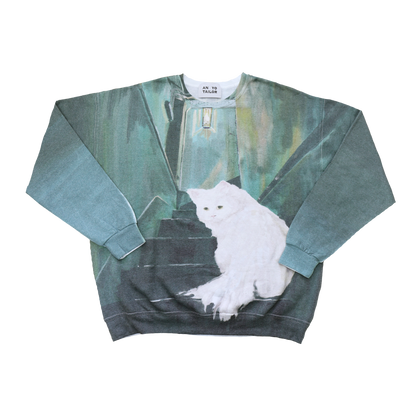 AN YO PARLOR  Full graphic Sweat 《CAT WALK》