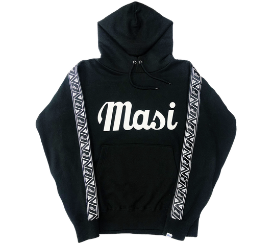 MASI Wool Hoodie BLACK