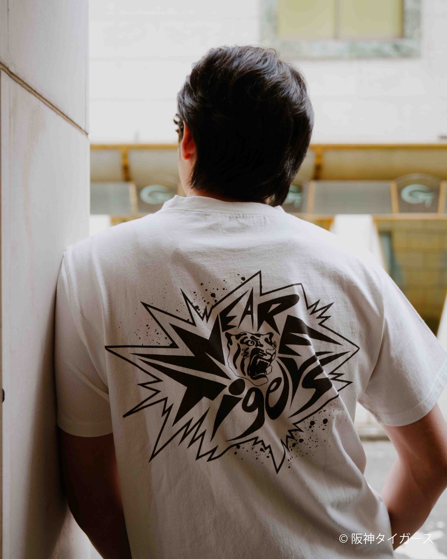 AYT x Hanshin tigers T-shirts Type【B】WHITE
