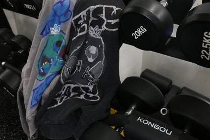 2nd 数量限定!!! AN YO PARLOR x 【KOROCHIKI NISHINO】GYM 《EASY EASY 》Character sweat BK