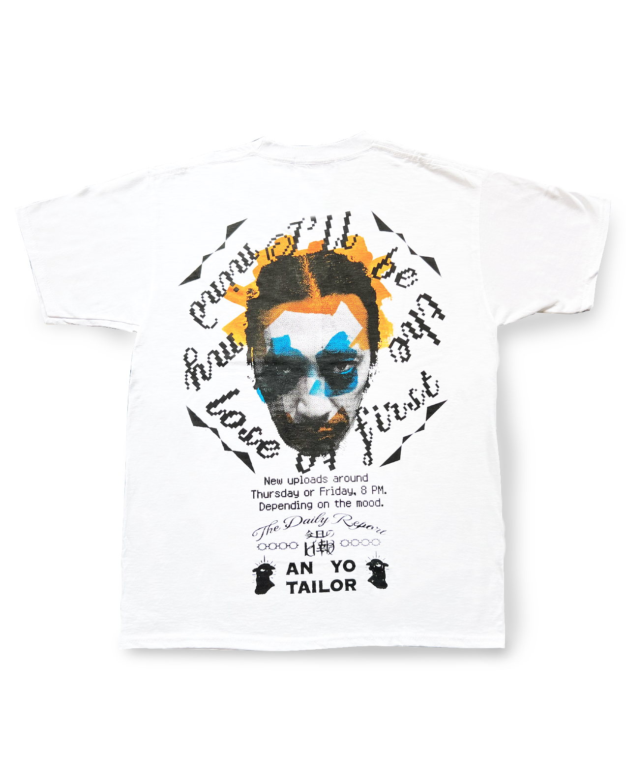 《今日の日報》Official goods T-shirt　Size M