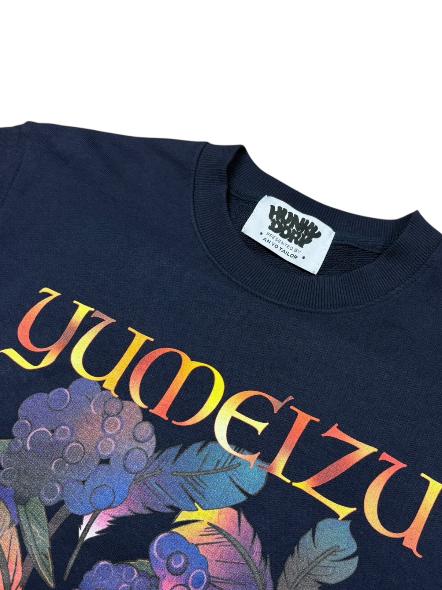 【YUMEIZU x HUNKY-DORY】collaboration graphic Sweat (NVY)