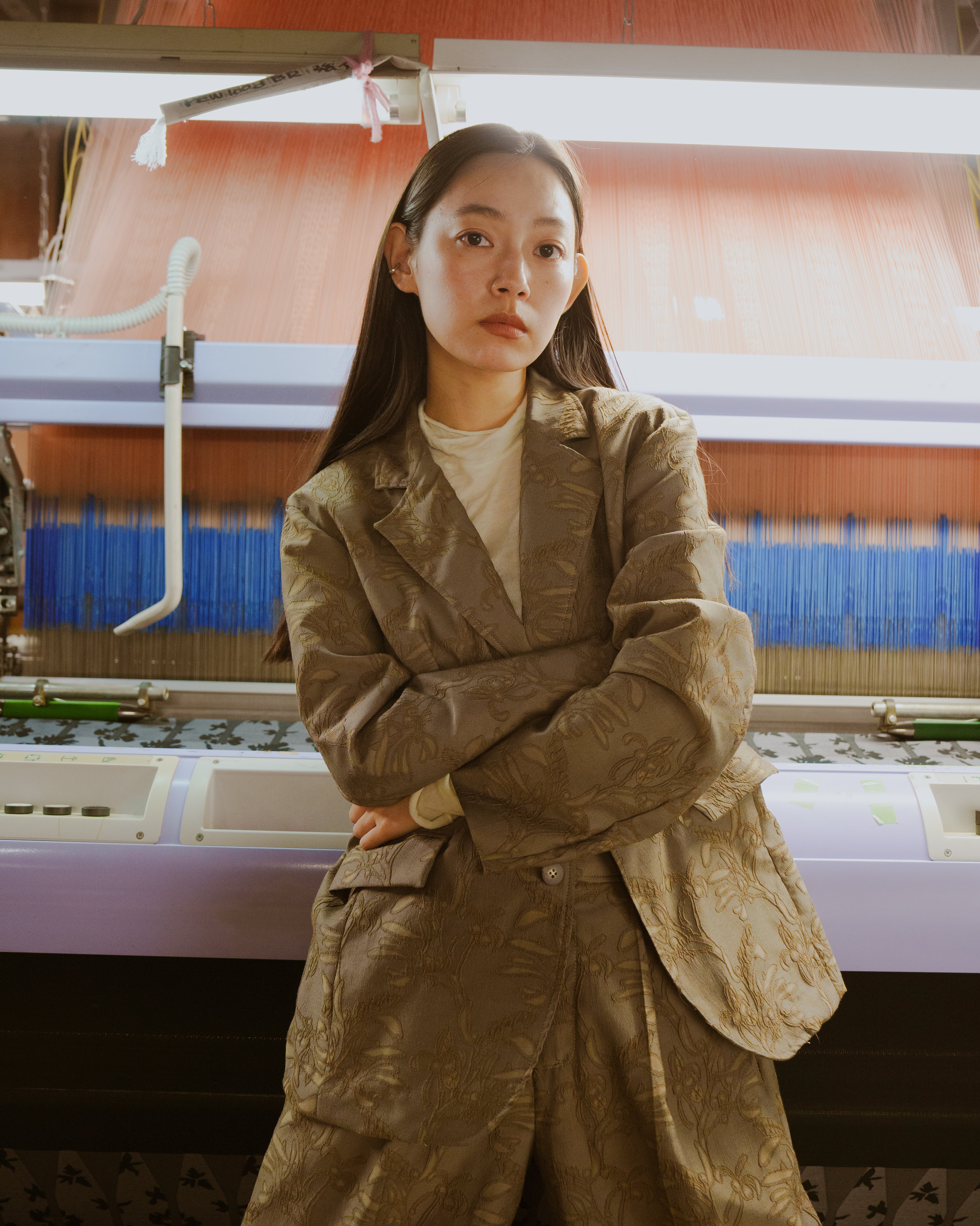 ANYO TAILOR x【阿久津ゆりえ】 collaboration BEIGE shirt jacket